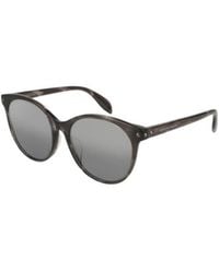 McQueen - Logo Details Sunglasses - Lyst
