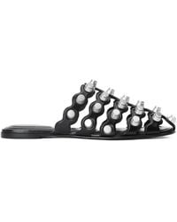 Alexander Wang - Rexa Cage Slide Flats - Lyst