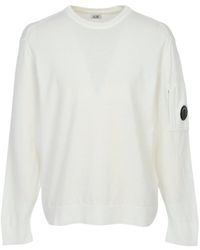 C.P. Company - Lens Sleeve Sweater - Lyst