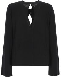 JOSEPH - Fabiola Fluid Jersey Blouse - Lyst