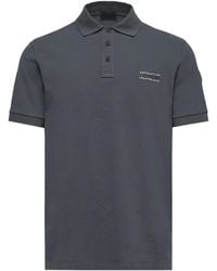Moncler - Logo Patch Short-Sleeve Polo Shirt - Lyst