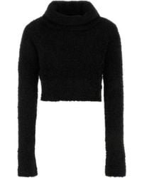 Saint Laurent - Turtleneck Long-Sleeved Jumper - Lyst
