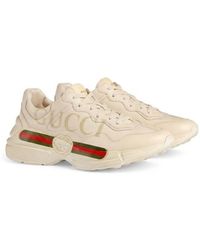 Gucci - Rhyton Logo Sneakers - Lyst