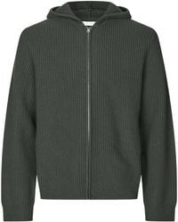 Samsøe & Samsøe - Saisak Zip-Up Knitted Hoodie - Lyst