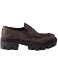 Prada - Leather Loafers - Lyst