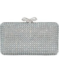 Self-Portrait - Embellished Chainmail Clutch Bag - Lyst
