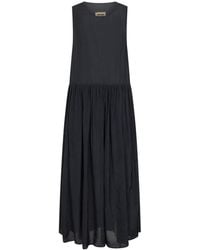 Uma Wang - Sleeveless Round-Neck Dress - Lyst