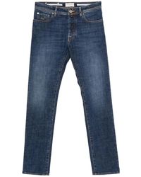 Jacob Cohen - Faded-Wash Jeans - Lyst
