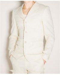 Comme des Garçons - Comme Des Garçons Homme Plus Single Breasted Tailored Blazer - Lyst