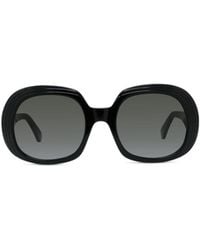 Loewe - Mini Anagram Steps Square Sunglasses - Lyst