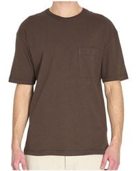 Lemaire - Chest Pocket Crewneck T-Shirt - Lyst