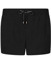 Dolce & Gabbana - Elasticated Drawstring Waist Swim Shorts - Lyst