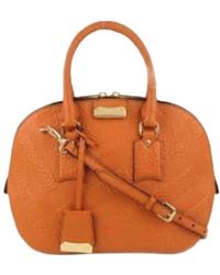 Burberry - Logo Handbag - Lyst