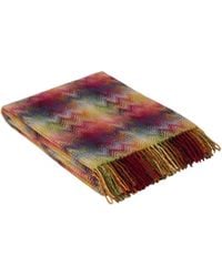 Missoni - Home Zig-Zag Tasselled Blanket - Lyst