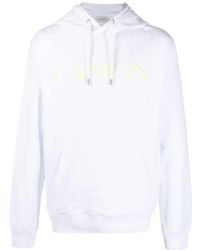 Lanvin - Curb-Lace Drawstring Hoodie - Lyst