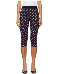 Marine Serre - Capri Moon-Printed Shorts - Lyst