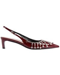 Gucci - Crystal Chain High Heels - Lyst