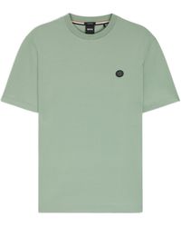 BOSS - Crewneck Logo T-Shirt - Lyst