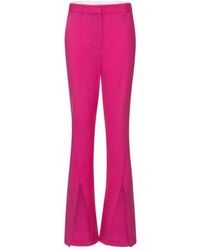 GIUSEPPE DI MORABITO - Double Twisted Wool Pants W/Slits - Lyst
