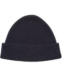 ZEGNA - Z Turn-Up Hem Knitted Beanie - Lyst