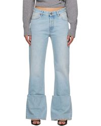 DARKPARK - Denim Trousers With Belt Loops - Lyst