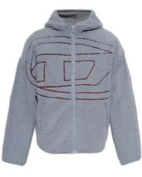 DIESEL - Teddy Hooded Jacket - Lyst