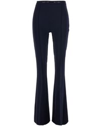 Elisabetta Franchi - High-Waist Flare Pants - Lyst