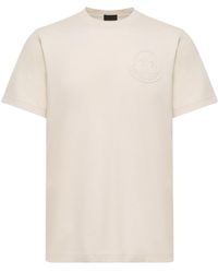 Moncler - Three-Dimensional Logo Crewneck T-Shirt - Lyst
