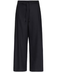 Max Mara - Wool-Blend Drawstring Trousers - Lyst