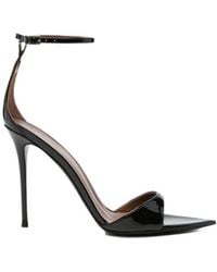Giuseppe Zanotti - Patent-Leather Pointed Sandals - Lyst