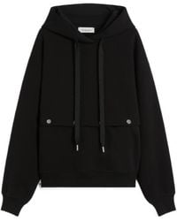 Sportmax - Long-Sleeved Drawstring Hoodie - Lyst