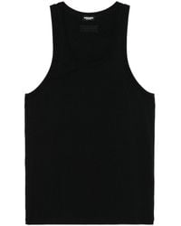 DSquared² - Embroidered-Logo Tank Top - Lyst