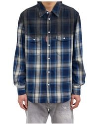 DSquared² - Long-Sleeved Buttoned Shirt - Lyst