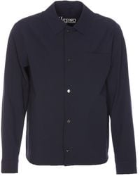 Herno - Long-Sleeved Buttoned Shirt - Lyst