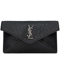 Saint Laurent - Cassandre Envelope Card Case - Lyst