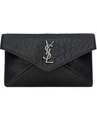 Saint Laurent - Cassandre Envelope Card Case - Lyst