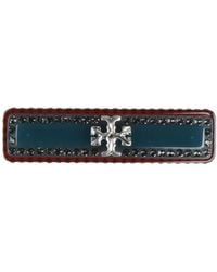 Tory Burch - Two-Color Crystal Hair Clip - Lyst