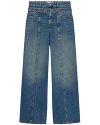 Closed - Zoya-X Panelled Wide-Leg Jeans - Lyst