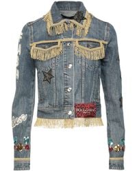 Dolce & Gabbana - Denim Outerwear - Lyst
