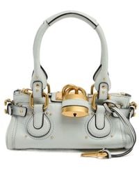 Chloé - Paddington Grain Leather Shoulder Bag - Lyst