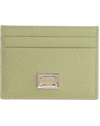 Dolce & Gabbana - Logo Plaque Cardholder - Lyst