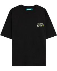 Barrow - Printed Crewneck T-Shirt - Lyst