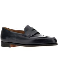 John Lobb - Round-Toe Loafers - Lyst