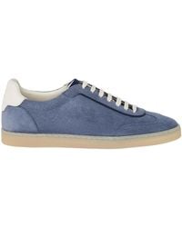 Brunello Cucinelli - Low-Top Lace-Up Sneakers - Lyst