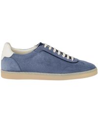 Brunello Cucinelli - Low-Top Lace-Up Sneakers - Lyst