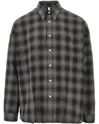 sunflower - Long-Sleeved Checked Shirt - Lyst