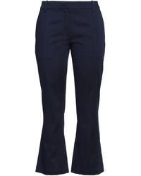 Marni - Minimalist Stretch Flare Cropped Pants - Lyst