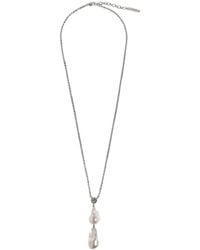 Givenchy - Crystal Pearl Necklace - Lyst
