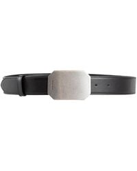 Miu Miu - Logo-Engraved Buckle-Fastened Belt - Lyst