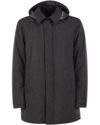 Herno - Long-Sleeved Down Jacket - Lyst